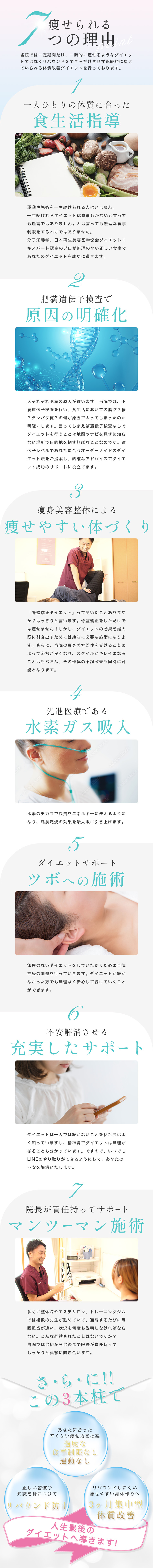 7つの痩せられる理由